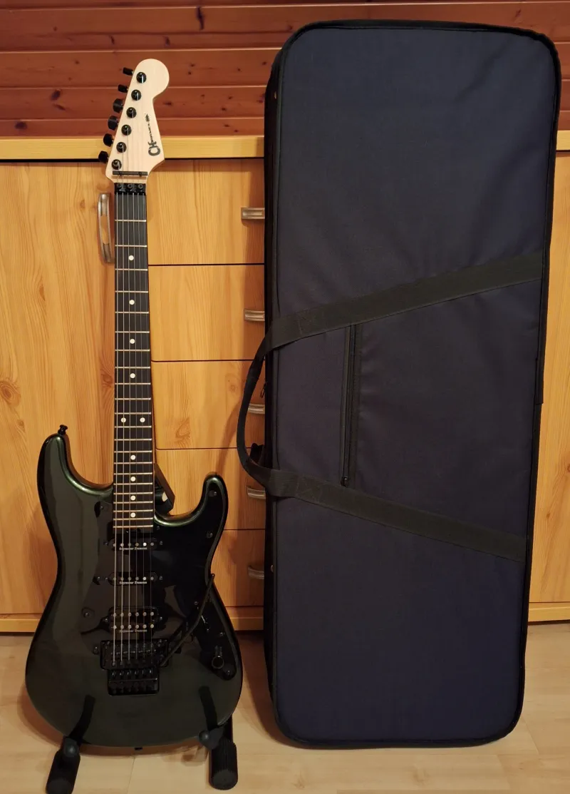 Charvel Charvel Pro-Mod So-Cal HSS FR E Lambo Green Metál Elektromos gitár