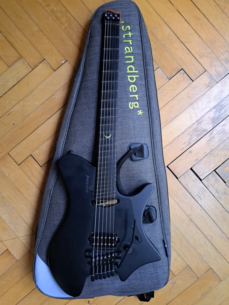 Strandberg Salen NX 6 Tremolo Plini Ed BK Elektromos gitár