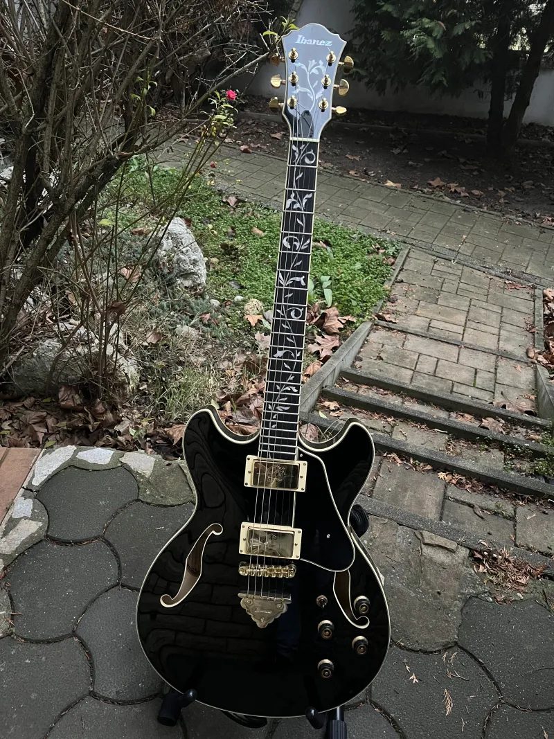 Ibanez AS93SP BK Elektromos gitár