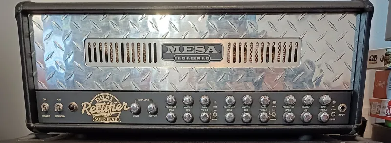 Mesa Boogie Dual Rectifier Solo Head + Laney GS212PE Amplifier head and cabinet
