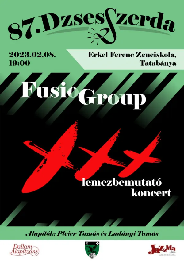 JazzMa - Hírek - 87. DzsesSzerda Tatabányán - Fusio Group