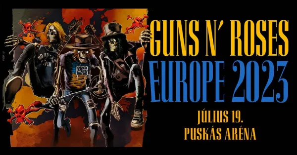 Ma indul az általános jegyértékesítés a Guns N’ Roses bulira