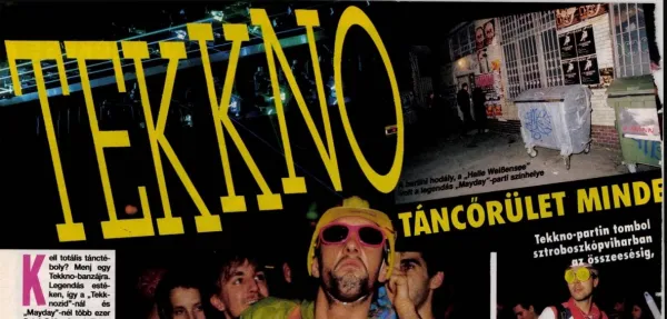 Így írt a Bravo Magazin 1992-ben a technoról