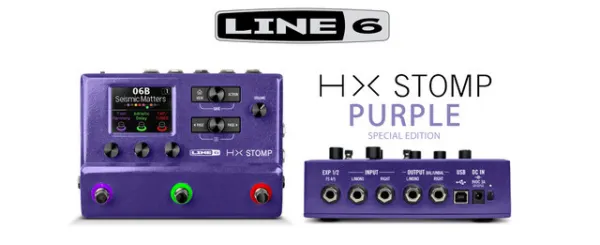LINE6 HX STOMP PURPLE SPECIAL EDITION