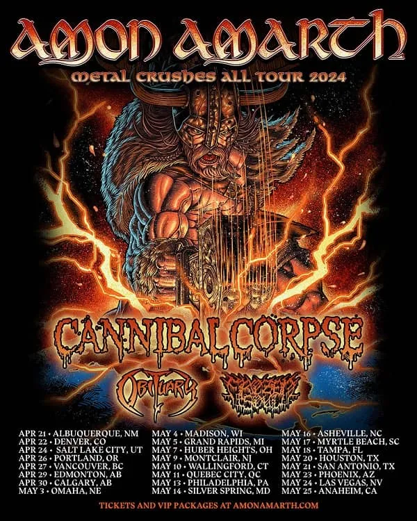Amon Amarth - Saxons and Vikings - klippremier