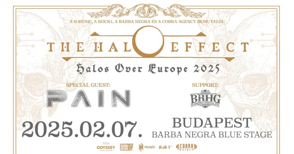 The Halo Effect, Pain- Jövő februárban jön Budapestre a svéd párosítás