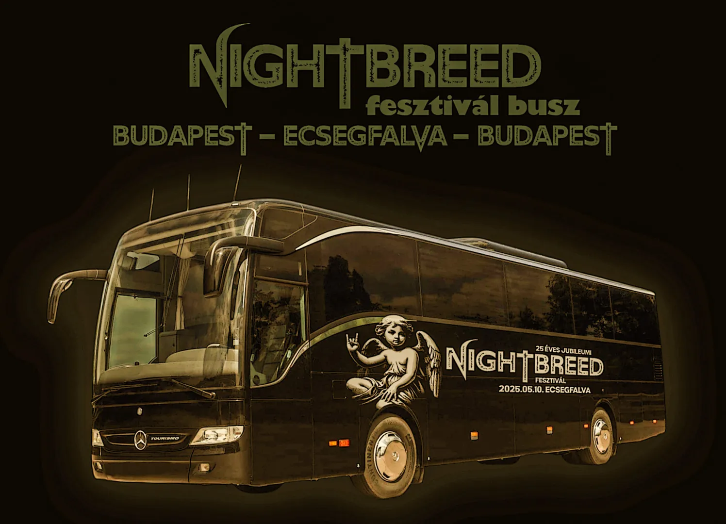 25 éves jubileumi Nightbreed Fesztivál május 10-én