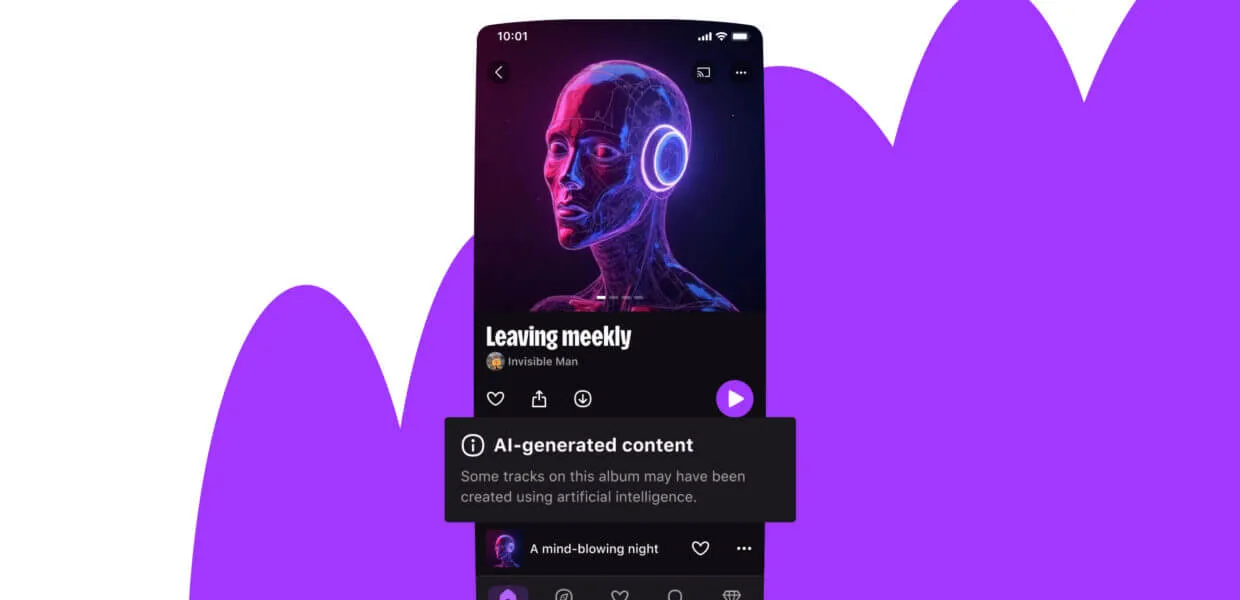 Deezer: az MI-vel készült dalok lejátszásainak 70%-a csalás eredménye | Dalszerző