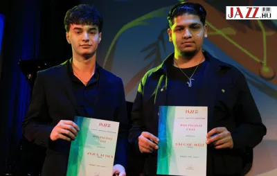 Gratulálunk Balogh Máténak és Vajda Attilának a MagyarJazz-díjhoz