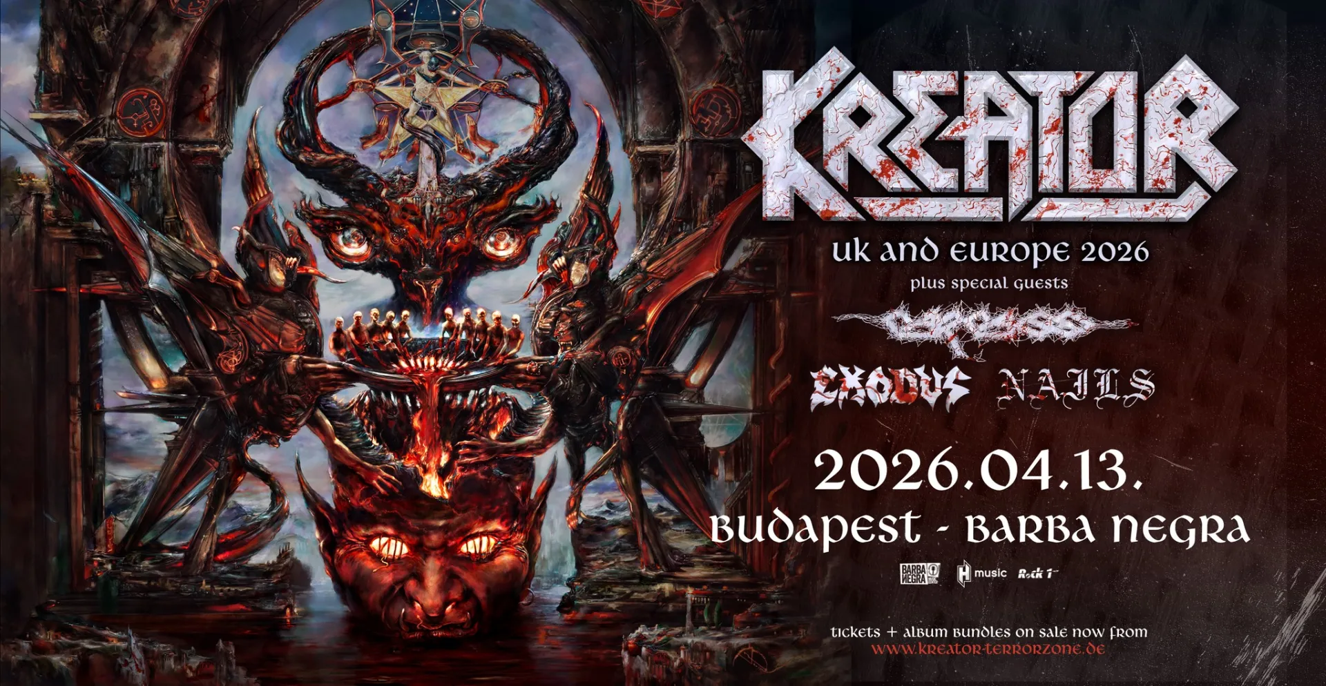 Kreator - Seven Serpents - klippremier