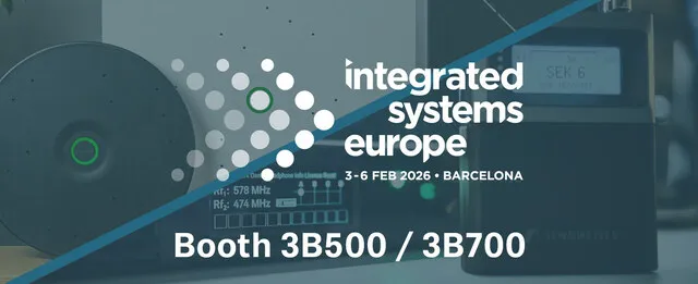 Látogasd meg a Sennheiser megújult standját a 2026-os ISE szakkiállításon!