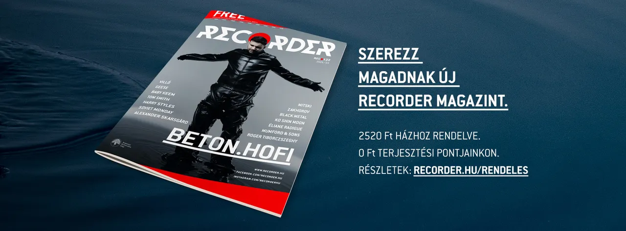 Megjelent a Recorder magazin 132. száma