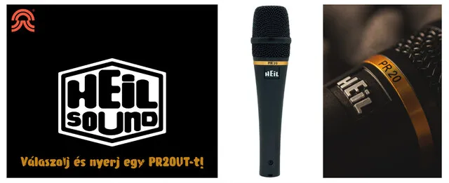 Nyerj egy Heil Sound PR 20 UT mikrofont az Avigo webshop nyereményjátékán!