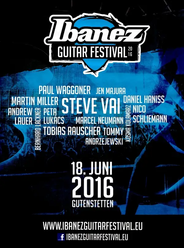 Ibanez Guitar Festival | 18 Juni 2016 | Gutenstettenvál, magyar résztvevővel.