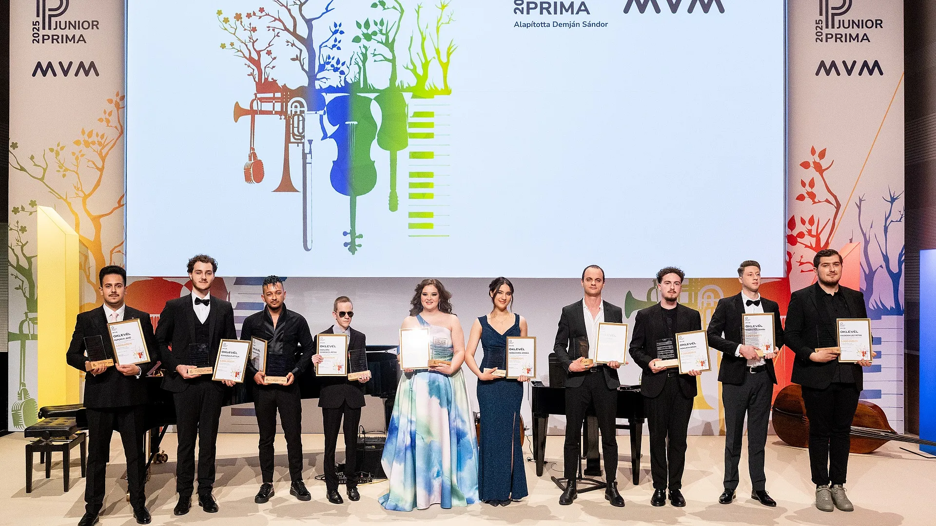 Rekordszámú könnyűzenész kapta meg idén a Junior Prima díjat
