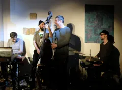JazzMa - Hírek - Világsztárok karnyújtásnyi távolságban - Barabás Lőrinc Quartet lakáskoncert