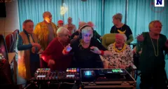 ˝Boiler Room˝ partit szerveztek egy nyugdíjasotthonban