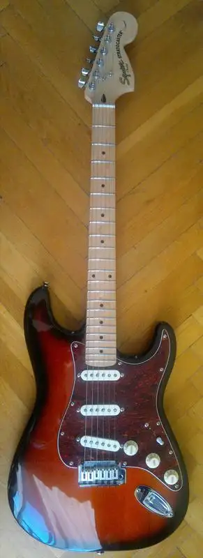 Squier Stratocaster Standard átalakítás