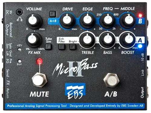 EBS Microbass II Bass Preamp