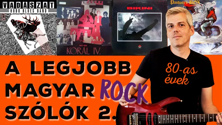 A legjobb magyar ROCK gitárszólók 2. (80-as évek)