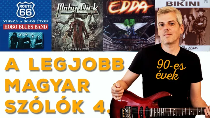 A legjobb magyar gitárszólók 4. (90-es évek)