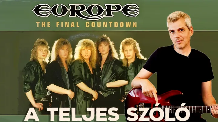 Final Countdown szóló: így érdemes eljátszani