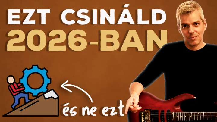 Gitáros szemléletváltás: próbáld ki 7 napig