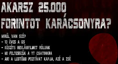 Akarsz 25000 forintot karácsonyra?