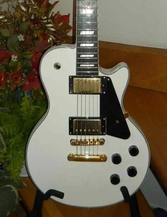 Stagg L400 WHT Les Paul Guitarra eléctrica