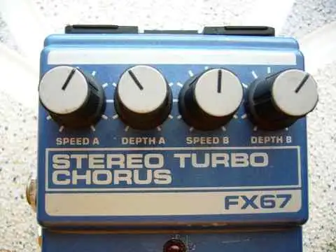 DOD Stereo Turbo Chorus FX67 Effekt pedál eladó | GS Fanatic