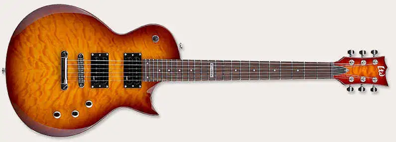 LTD EC-100 QM + DiMarzio Breed Elektromos gitár
