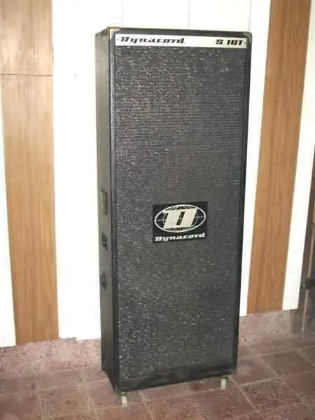 Vintage Dynacord s-101 4x12 üres Guitar cabinet speaker
