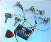 Noll Custom 3band aktív Bajo eléctrico