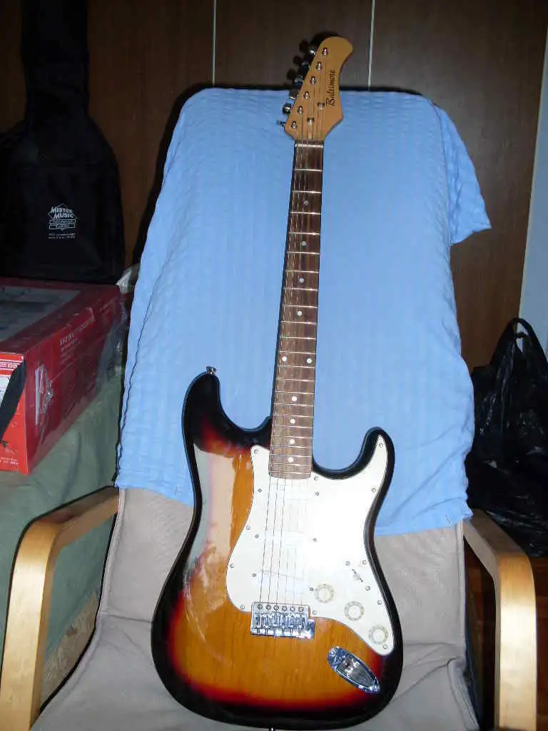 Baltimore Stratocaster Elektromos gitár