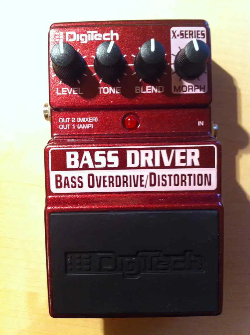 Digitech BASS DRIVER X - series Bass guitar effect pedal