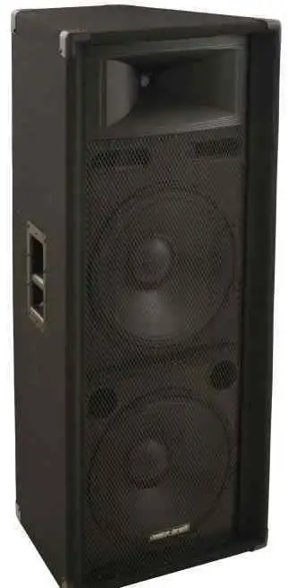 Voice Kraft 2 db LK-615 + KISO sztereo végfok + 15 m kábel Hangfalpár