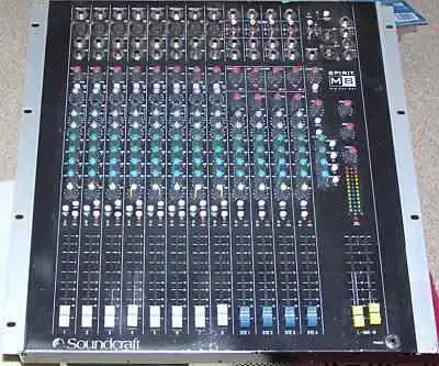 Soundcraft Spirit M8 keverőpult Keverőpult