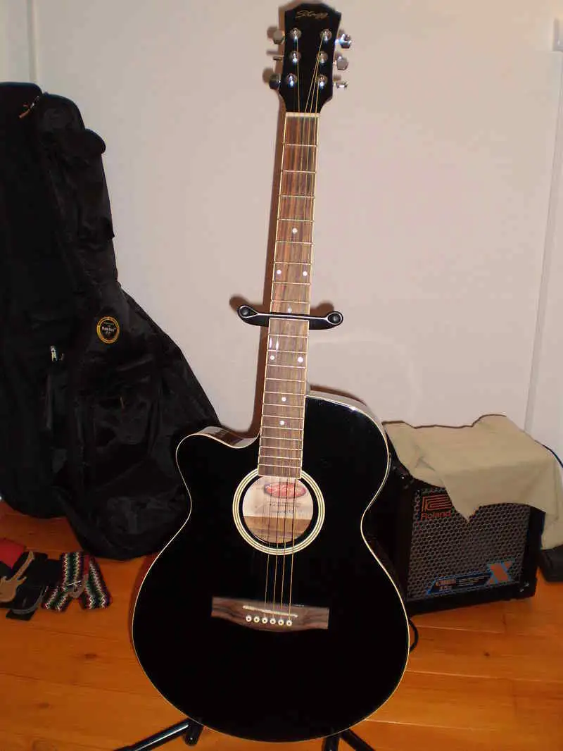 Stagg SW 206 CE BALKEZES Electro-acoustic guitar