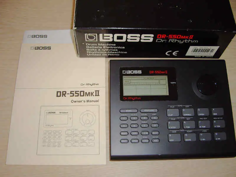 BOSS DR-550 MkII Batería electrónica