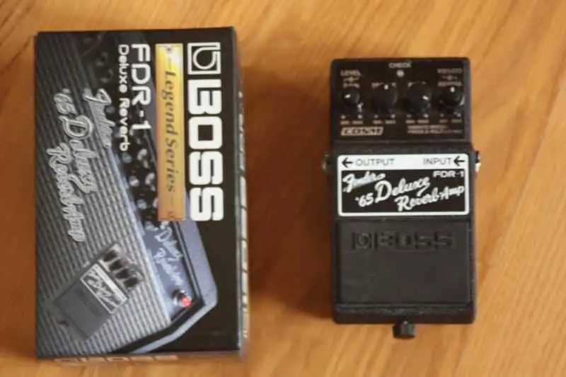 BOSS Fdr-1 Fender Deluxe Reverb pedál Pedal