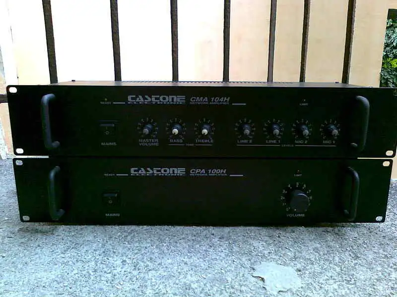  CMA-104H, CPA-100H 200W Keverő-erősítő