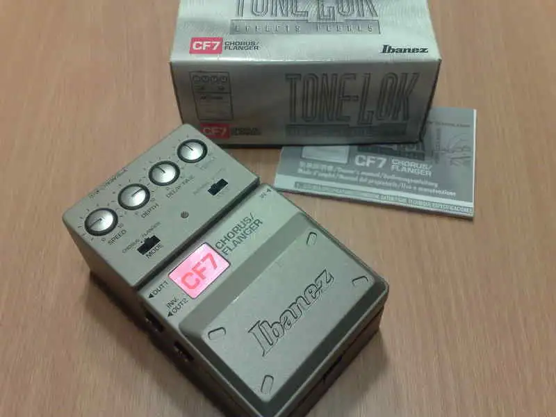 Ibanez CF-7 chorus,flanger Effekt