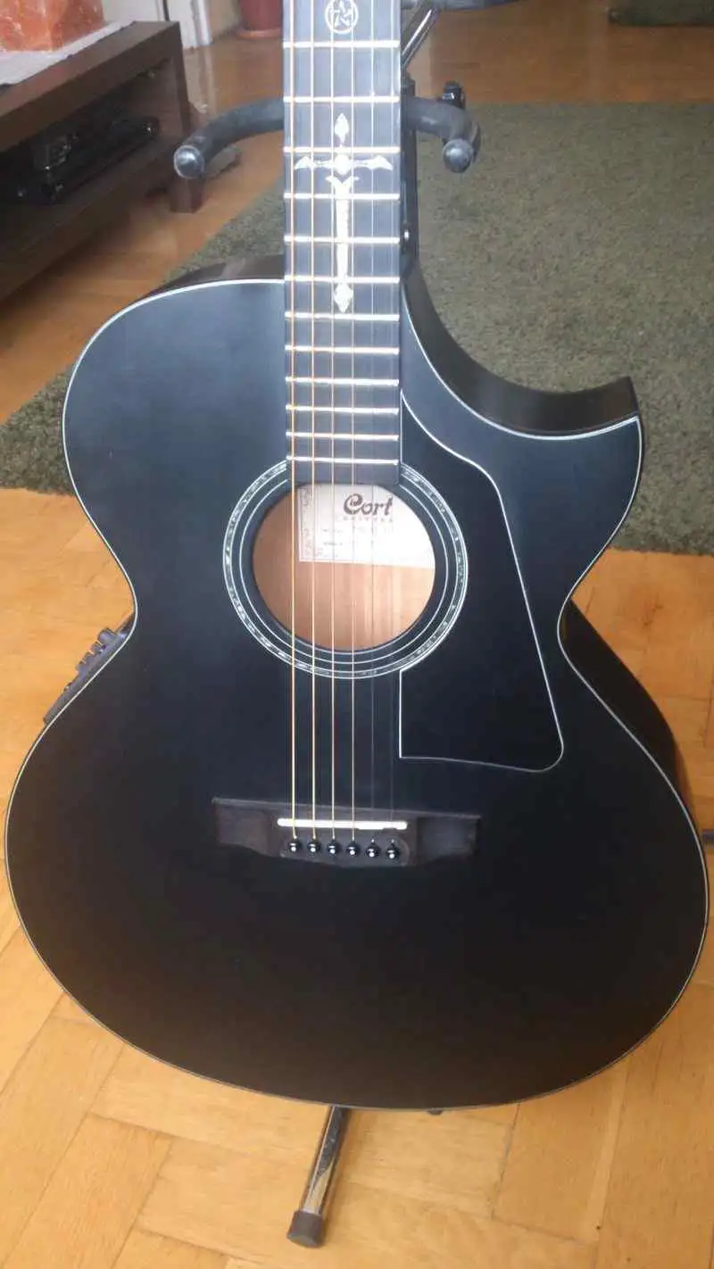 Cort EVL A6 BKS Electro-acoustic guitar for sale - Budapest