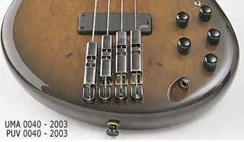 - ABM NEUSER fretless híd Bass guitar bridge