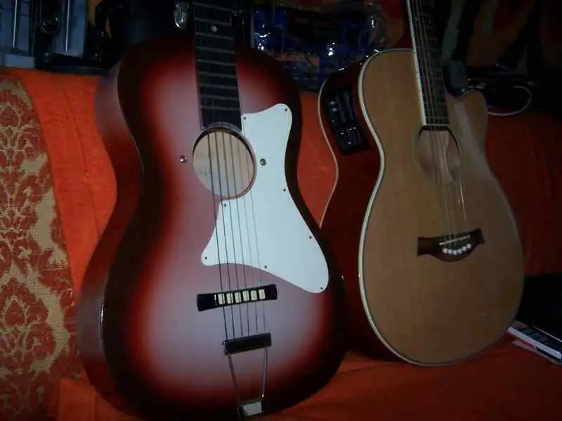  Cseh Gitár Akusztikus gitár