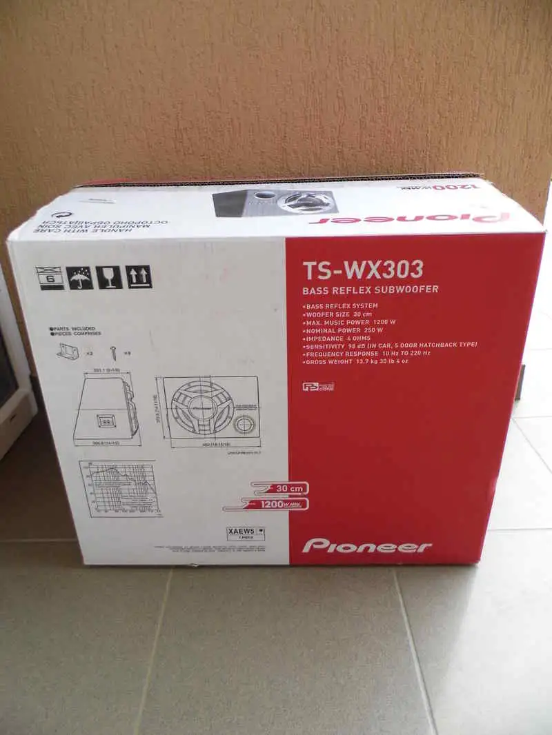 - Pioneer TS-WX 303 SubWoofer Egyéb