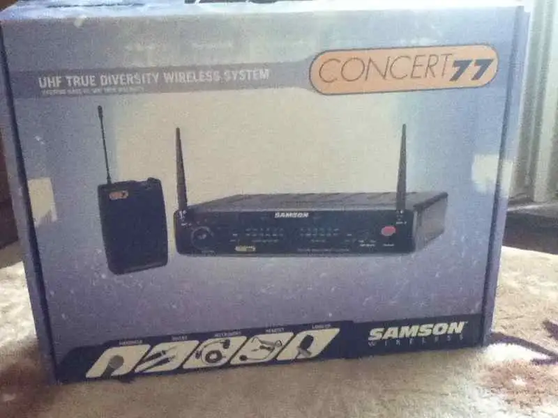 SAMSON CR77 UHF TRUE DIVERSITY vezeték nélküli rendsze Kiegészítők