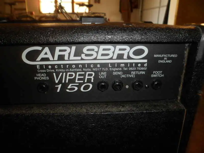 Carlsbro Viper 150 Bass amplifier head and cabinet for sale - Komrom,  Magyarorszg