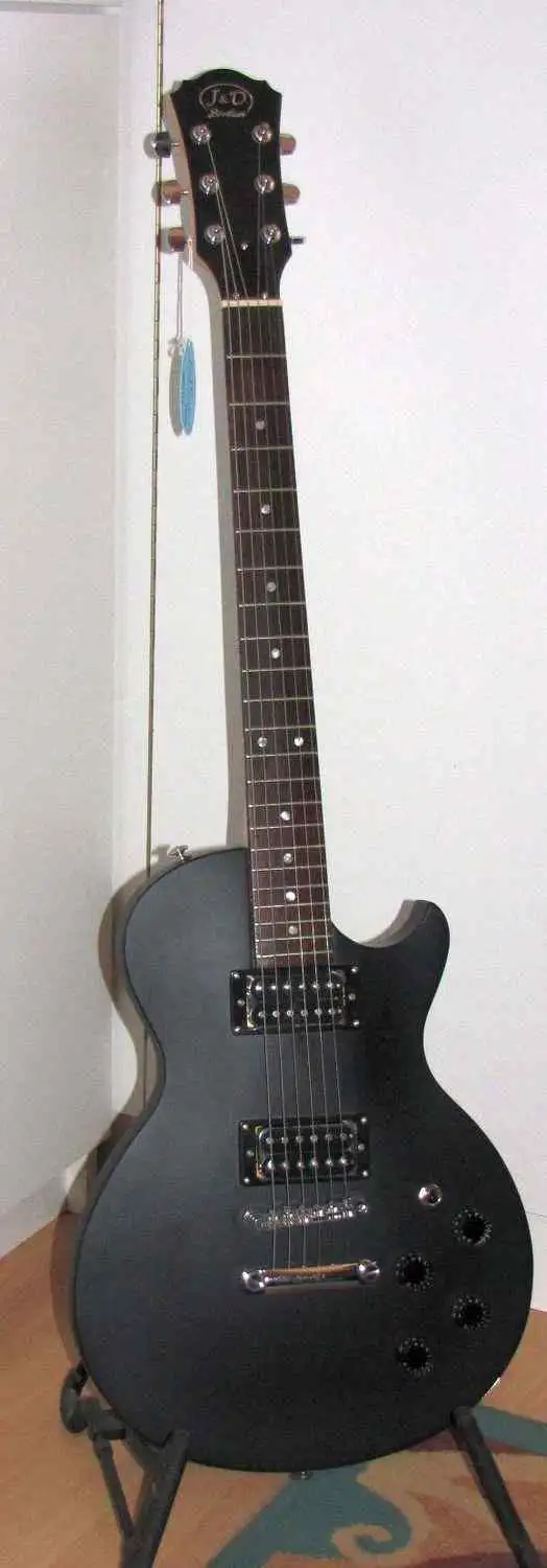  JD L-80 Satin Black Elektromos gitár
