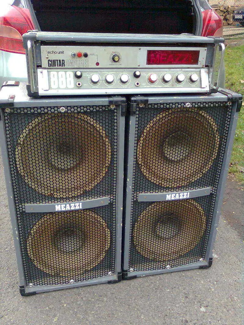 Meazzi 888 Cabezal de amplificador de guitarra